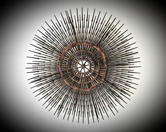 Mid-century Modern wall sculptures