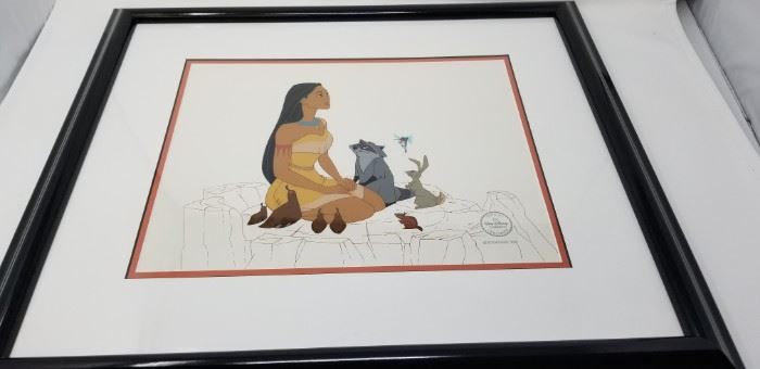 Pocahontas and Woodland Friends original Disney Art Editions https://ctbids.com/#!/description/share/87860