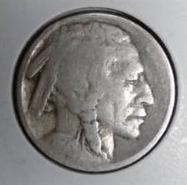1914 S Buffalo Nickel, Good Detail