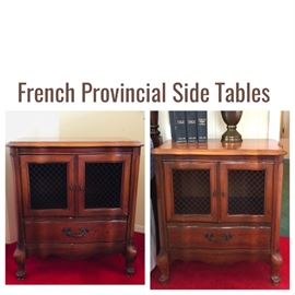 French Provencial Side Tables