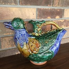 Mexican pottery pitcher 