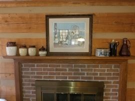 Pat Pearson print and more pottery