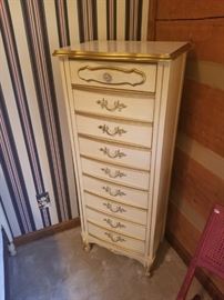 French Provincial Lingerie chest