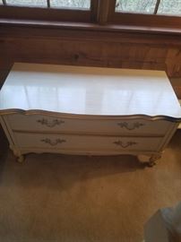 French Provincial bedside table