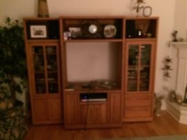 Oak Entertainment Center