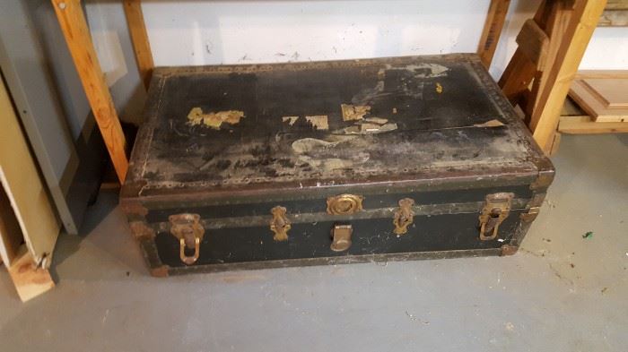 Old Travel Trunk