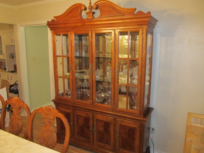 china cabinet; will break for moving