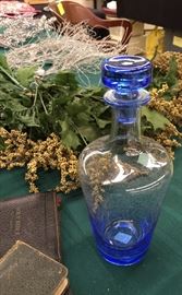 Blue Decanter, Assorted Décor, Scriptures