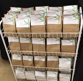 There is a lot of costume jewelry in this sale so we opted to not only sell individual pieces but made up "GRAB" Bags.