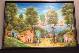 Jamaican Living Painting