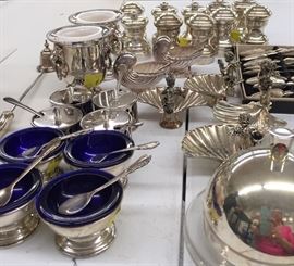 Assorted Salt Cellars, Butter Ball Bowls, Corn on the Brazil Cob Skewers, Salt & Pepper Grinders