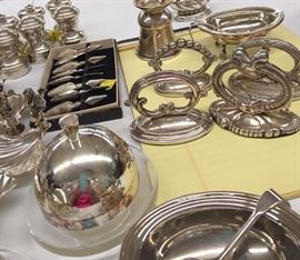 Silver Plated Place Settings, Brazil Corn on the Cob Skewers