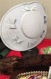 Vintage Oversized Ladies Hat