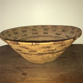 Antique Southwestern Native American basket.