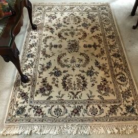 One of a few handmade rugs