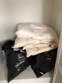 Throws, blankets, sheets, and more