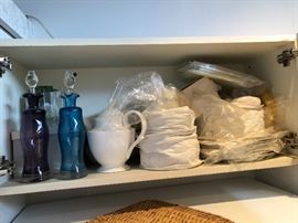 Austria glass decanters