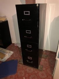 A few file cabinets