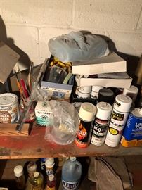 Garage contents