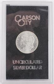 Lot 350 - Coin 1882-CC Morgan Silver Dollar GSA Uncirculated