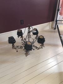 Fun chandelier, ready to be rehabbed