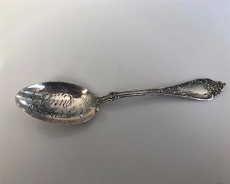Ann Arbor sterling spoon. 16.46g. 