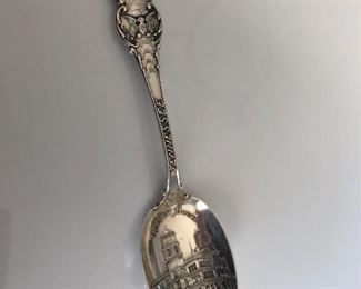 Sterling Memphis, TN souvenir spoon. 13.83g. 