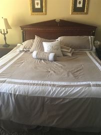 King Bed with Matress . 