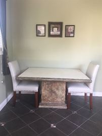 Unique Dinning room table perfect for small space or kitchen.