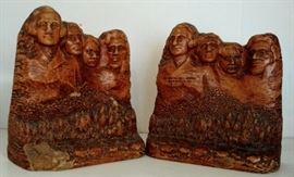 Mt Rushmore Collector bookends
