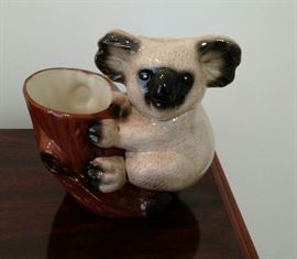 Precious Ceramic Koala Bear Planter/Vase