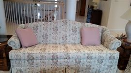 Beautiful Broyhill upholstered Sofa, has matching Loveseat