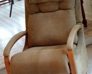 Lazy Boy Rocker, Swivel and Recliner  Chair. Three features in one. A great buy. 