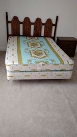 Full size Bed, with matching Nightstand and Dresser