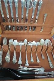 Old Master by Towle sterling silver flatware set.