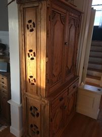 side of cupboard
