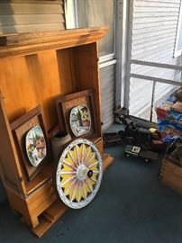 pine cupboard- back porch