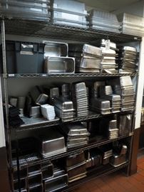 Stainless Steel Storage Rack, 86" x 72" x 24"