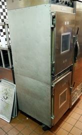 Alto-shaam Double Warmer Oven, On Wheels, 76" x 22.5" x 30"