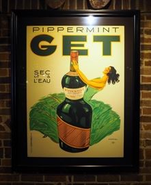 French Pippermint Get Framed And Matted Poster, 54" x 41"