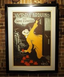 French Victoria Arduino Framed And Matted Poster, 54" x 41"