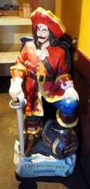 50" Cast Captain Morgan Statue