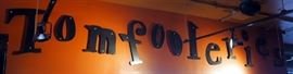 Tomfooleries Metal Sign, Individual Letters
