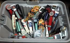 Beer Tap Handles Including Boulevard, Pabst Blue Ribbon, Budweiser, Shock Top, Guinness, New Belgium And More Approx Qty 20