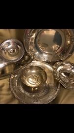 Sterling silver collection.  Many very unusual, beautifully maintained heirloom quality pieces.
