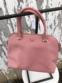 Kate spade pink leather handbag in like new condition