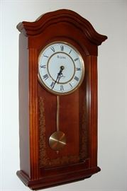 Bulova wall clock with Westminster chimes