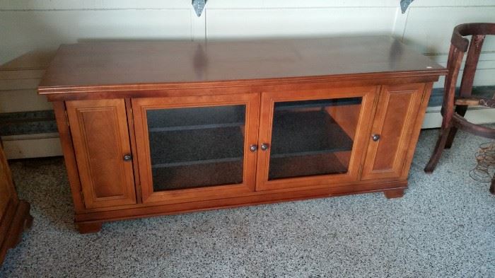 Nice Media cabinet with panels to become credenza.