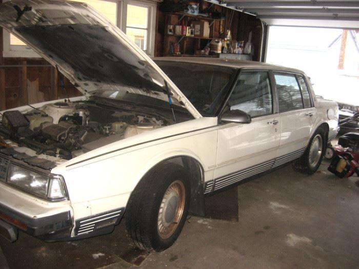 1990 Oldsmobile, project car, garage kepts