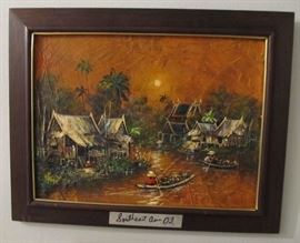 Southeast Asia Oil Painting
